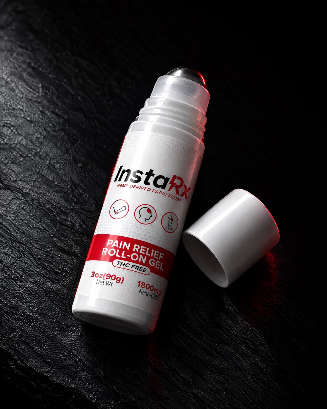 InstaRX CBD Relief Roll-On, 3 oz